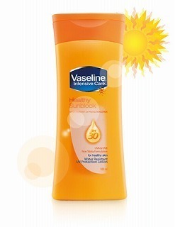 vaseline intensive care healthy sunblock spf30 lotion